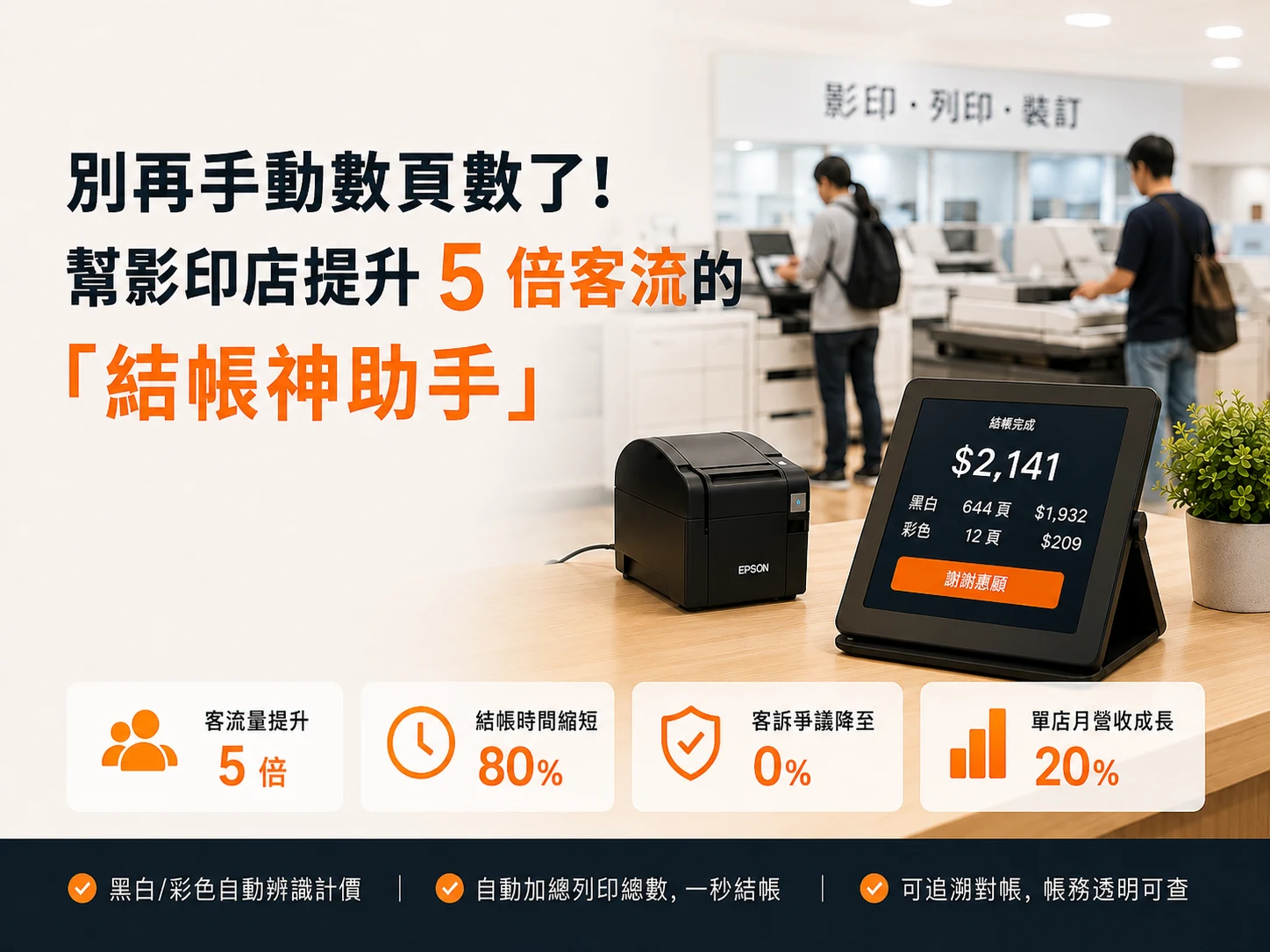 認識「PrintHo 影印計數器」—— 幫您搞定頁數計算的智慧助手! 附圖
