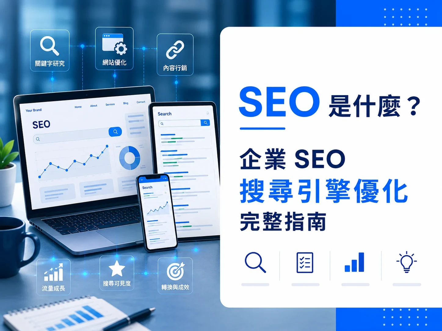 SEO 是什麼?企業 SEO 搜尋引擎優化完整指南
