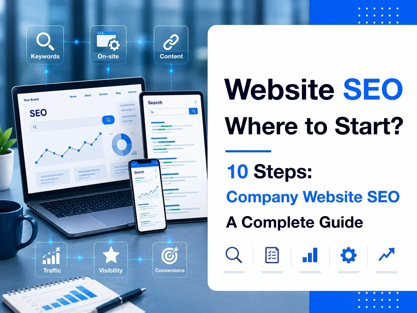 網站 SEO 怎麼做?10步驟:企業網站 SEO 優化完整指南